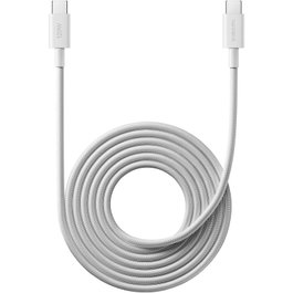 Xiaomi Cable Trenzado USB-C a USB-C 6A 120W 2m Blanco